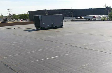 TPO flat roofing